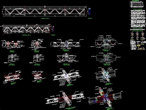 Connection Of Steel Beams Dwg Detail For Autocad • Designs Cad