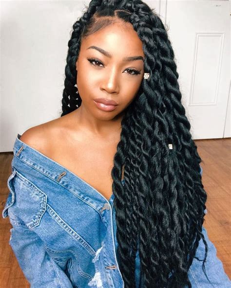Try These Amazing Jumbo Twists Hairstyles That You Can Easily Create