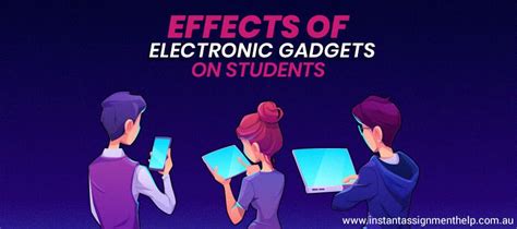 The researchers had sought to examine the effects of using laptops in the classroom. How Electronic Gadgets Are Impacting Students?