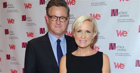 Msnbcs Morning Joe Hosts Joe Scarborough And Mika Brzezinski Are Engaged