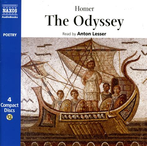 Homer Odyssey The Abridged Spoken Word Poetry Naxos Audio Books
