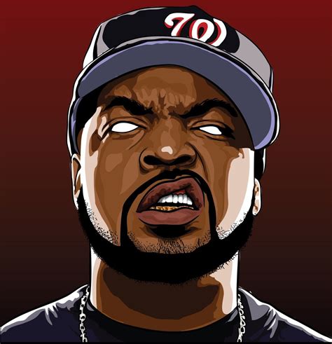 Ice Cube Art By Ig Joeblacq Rapper Art Hip Hop Artwork Tupac Art