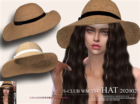 S Club Ts4 Wm Hat 202002 The Sims 4 Catalog