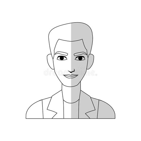 Good Looking Man Stock Illustration Illustration Of Professional