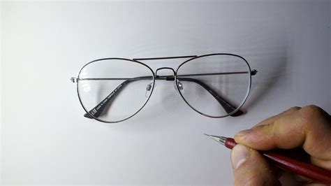Tutorial How To Draw Glasses Drawing 3d Realistic Draw