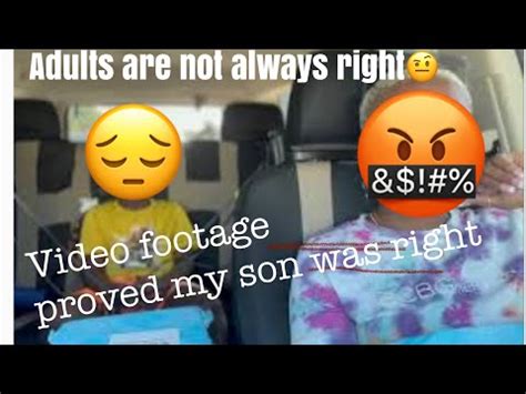My Son Was Mistreated At School Adults Are Not Always Right Youtube