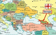 Georgia Map Europe | Georgia country, Georgia, Georgia map