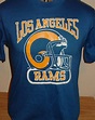 vintage 1980s Los Angeles Rams NFL football t shirt soft 50/50