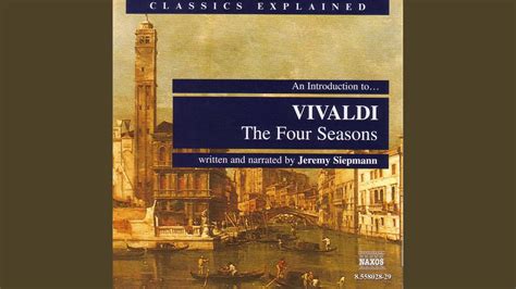 An Introduction To Vivaldi The 4 Seasons Orchestra