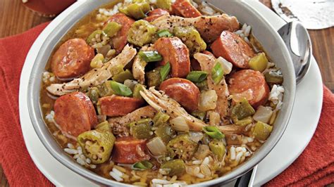 Slow Cooker Chicken And Sausage Gumbo Recipe