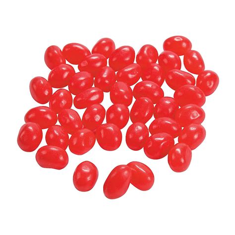 Red Jelly Beans 2lb Edibles 750 Pieces