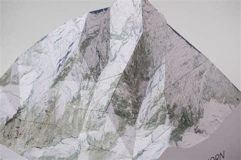Large Matterhorn Papercraft Mountain High Quality Print Etsy Uk