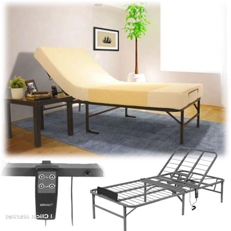 Electric Adjustable Twin Size Bed Frame Remote Head
