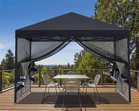 Buy Mastercanopy Pop Up Easy Setup Gazebo With Mosquito Netting Screen Instant Outdoor Shelter