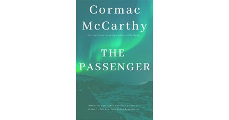 The Passenger By Cormac Mccarthy
