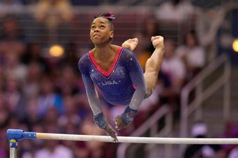 Simone Biles Soars To Lead At Olympic Gymnastics Trials Daily Bulletin