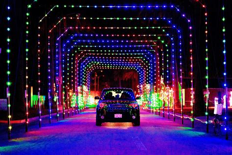 12 Drive Thru Christmas Light Festivals Perfect For Celebrating A