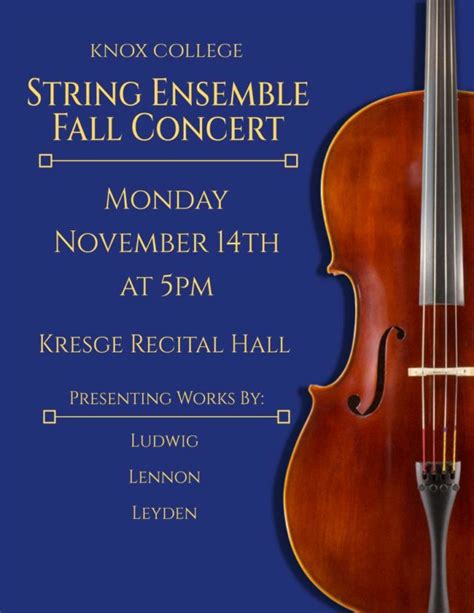 Knox String Ensemble Fall Concert 1053 Kfm