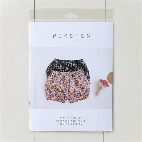 Wiksten Baby Toddler Bloomers Pants Sewing Pattern Paper Etsy