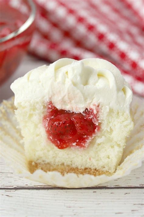 See more ideas about cupcake cakes, cupcake recipes, cream filled cupcakes. Strawberry Filled Cupcakes - The Toasty Kitchen ...