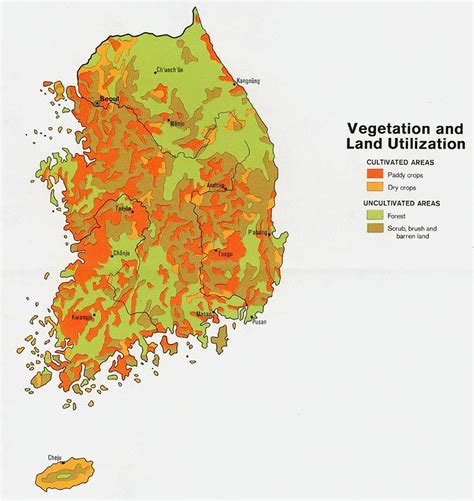 Vegetation Of South Korea