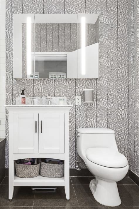 9 Smart And Stylish Ways To Use Wallpaper In Your Bathroom