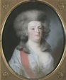Portrait de Augusta Maria Carolina de Nassau-Weilburg, vers 1785-95 ...
