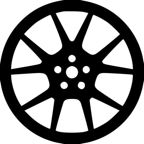 The resolution of image is 1024x1024 and classified to. Tire Wheel Svg Png Icon Free Download (#536755 ...