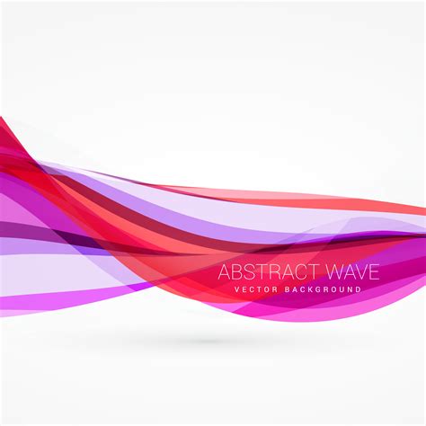 Abstract Pink Color Wave Vector Background Design Download Free