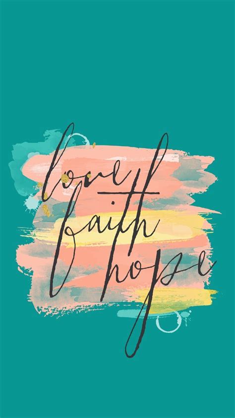 Love Faith Hope Wallpaper Hope Wallpaper Christian