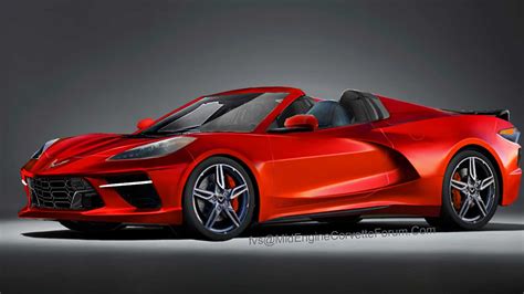Mid Engined C8 Corvette Rendered As Hardtop Convertible