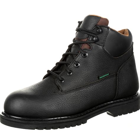 Lehigh Safety Shoes St Mens Wp Black Boots Leh0025ia