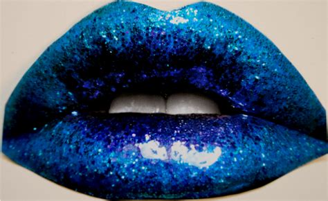 Pin By Artie Jean Knapp On Blue Blue Lips Glitter Lips Beautiful Lips