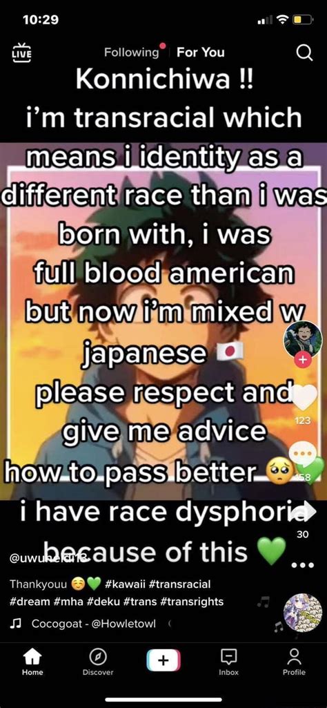 Ave Following For You Konnichiwa I M Transracial Which Means