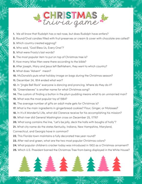 50 Free Christmas Games For Adults Printable Intentional Hospitality