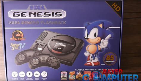 Sega Genesis Flashback 2018 Classic Game Console With 85 Built In Games