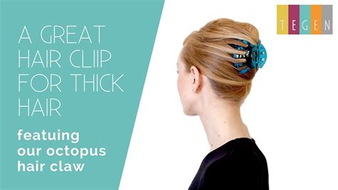 Adding lift at the scalp is one of the best ways you can create the illusion of thicker hair. A GREAT HAIR CLIP FOR THICK HAIR! - YouTube