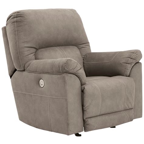 Benchcraft By Ashley Cavalcade Casual Power Rocker Recliner With Usb