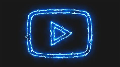 Blue Electric Youtube Video Icon Iphone Wallpaper Logo Wallpaper