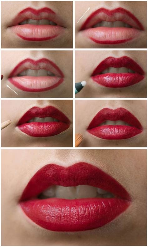 How To Apply Lipstick Step By Step Tutorial