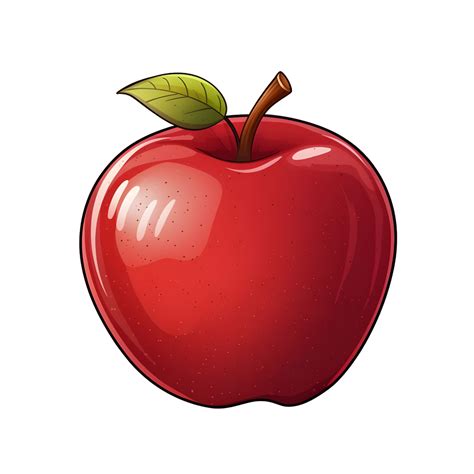 Ai Generated Eat A Red Apple Day Red Apple Fruit 34723080 Png