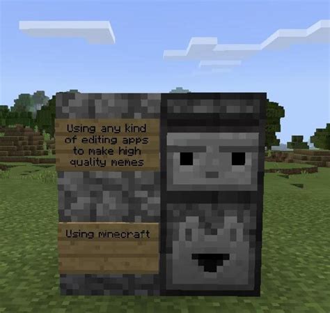 minecraft solves everyone s problems r minecraftmemes