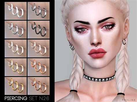 Pralinesims Triple Ear Piercing Sweet Sims 4 Finds