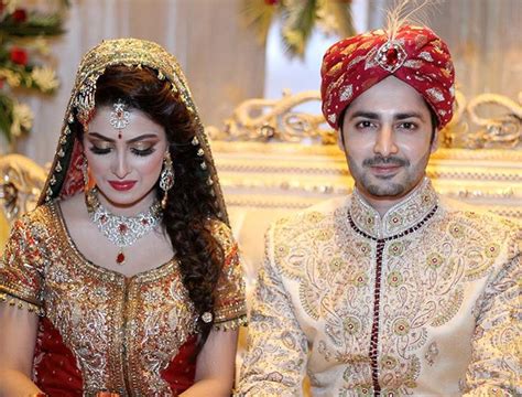 But he's what her soul needs. Danish Taimoor and Aiza Khan Wedding Pictures | Marriage ...