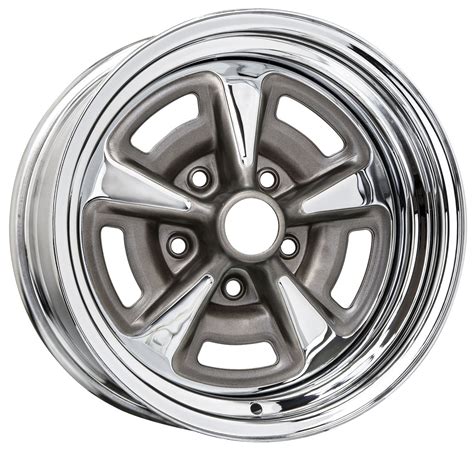 Wheel Wheel Vintiques 60 Ser Pontiac Rallye Ii Chrome 15x10 5x475