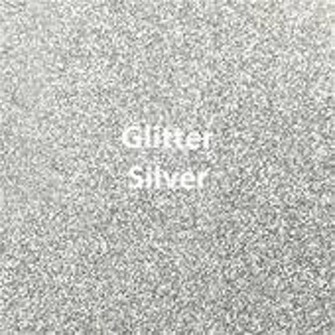 Silver Glitter Htv Siser Silver Glitter Htv 1 12x20 Etsy