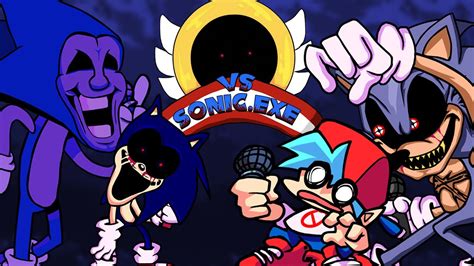 Friday Night Funkin Mod Sonic Exe Over Monster Youtube Mobile Legends