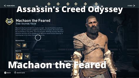 Assassin S Creed Odyssey Machaon The Feared The Silver Vein Cultist