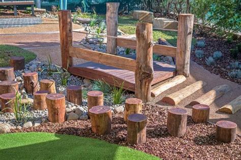 Professional Wollongong Landscaper Creating Sensory Playground In