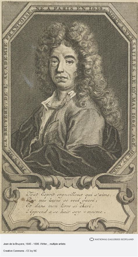 Jean De La Bruyere 1645 1696 Writer National Galleries Of Scotland